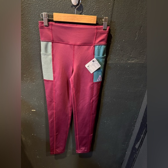 Nike Pants - Nike ACG Dri-Fit Pink and Blue Leggings SAMPLE